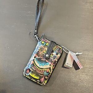 Sakroots Multicolor Wallet/Phone Holder